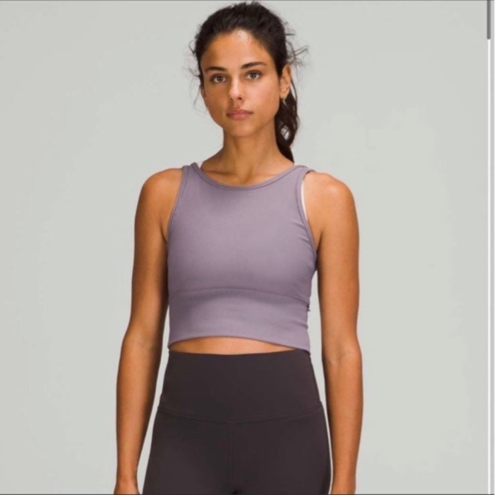Lululemon Power Pivot Tank - Dusky Lavender